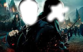 Harry Potter vs Voldemort Fotomontage