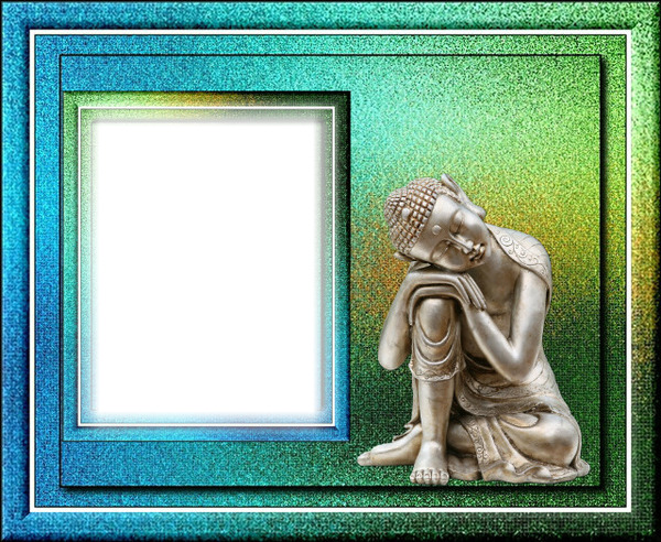 Cadre zen Photo frame effect