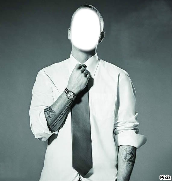 Toi en mode Eminem =) Photo frame effect