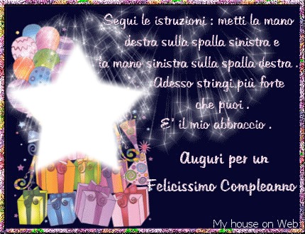 bn compleanno Photomontage