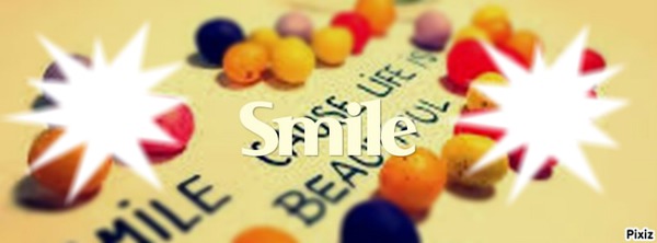 Smile= = Sonrie O Sonrisa フォトモンタージュ