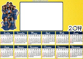 calendario da bia de chiquititas Fotomontaža