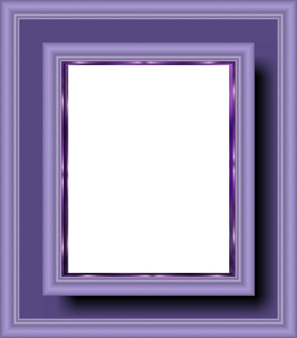 cadre violet Fotomontaža