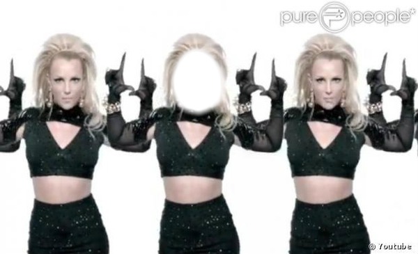 Photo avec Britney Spears Fotomontaža