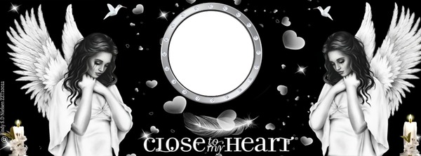CLOSE TO MY HEART Photo frame effect