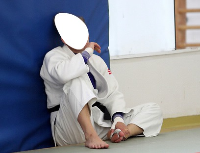 judo girl Фотомонтаж
