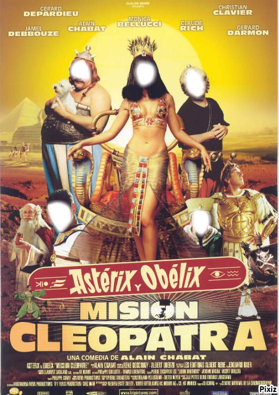 mission cleopatra フォトモンタージュ