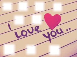 Love you Photo frame effect