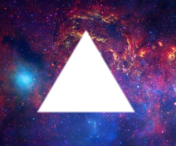 Galaxy triangle Fotomontáž