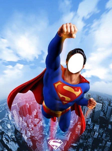 Superman Montaje fotografico