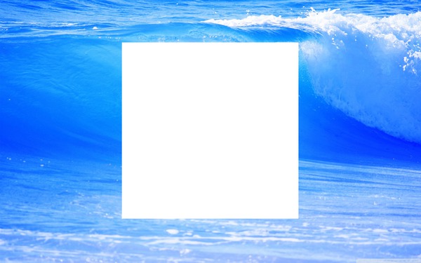 Bleu Photomontage