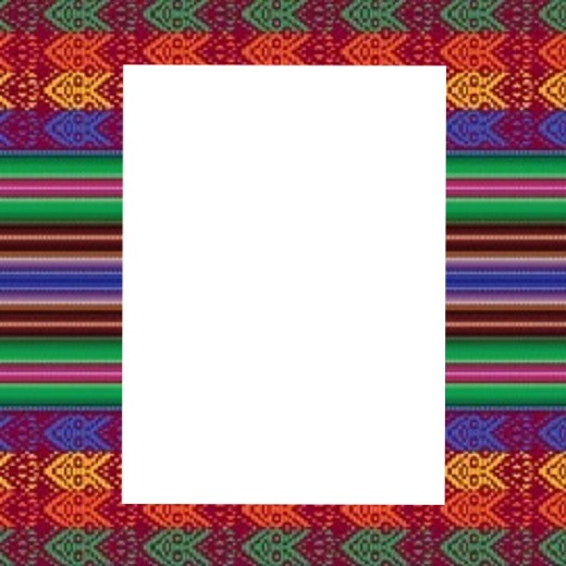 marco colorido, rectangular, una foto. フォトモンタージュ