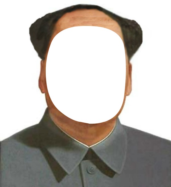 Mao Tsé Fotomontaggio