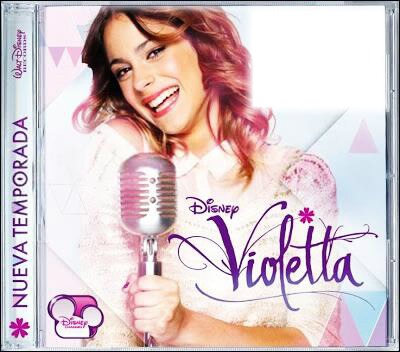 CD Hoy Somos Mas Violetta フォトモンタージュ