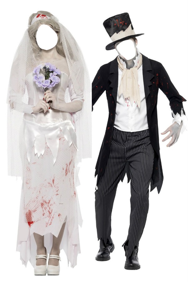 mariés zombies Fotomontage