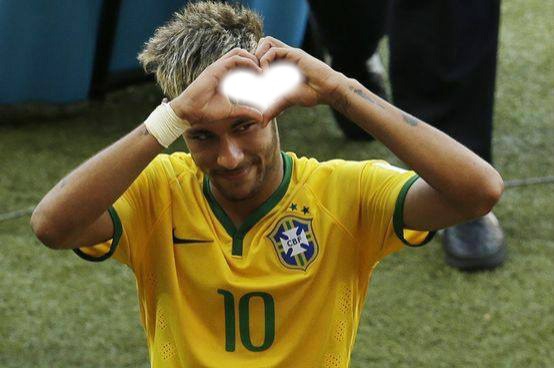Neymar フォトモンタージュ