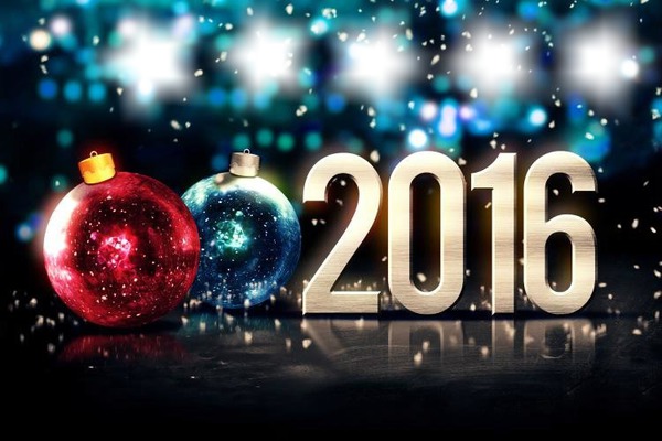 Año Nuevo 2016 Montaje fotografico
