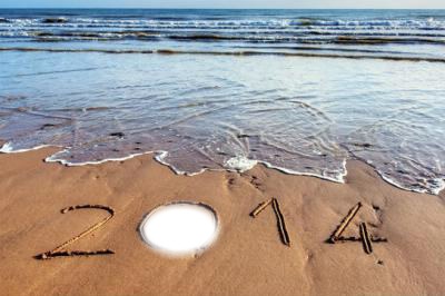 Bonne année 2014 à tous Fotomontaža