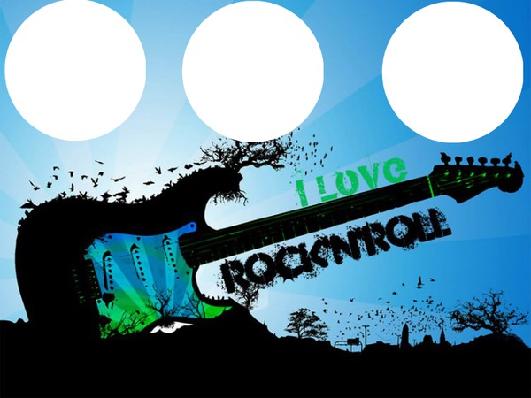 rock n roll Photomontage