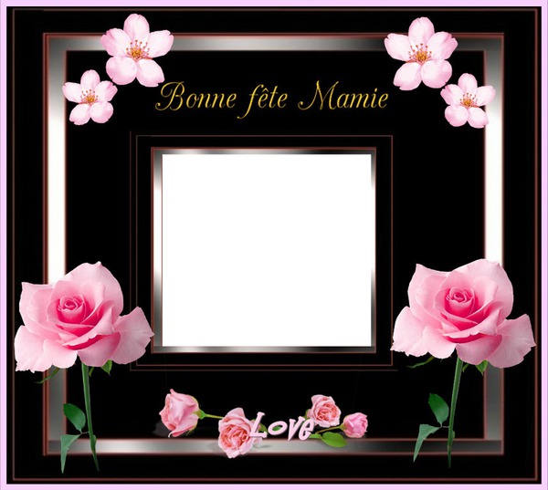 Bonne fête Mamie Fotomontāža