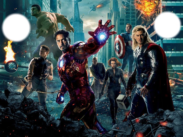 The Avengers Fotomontaggio