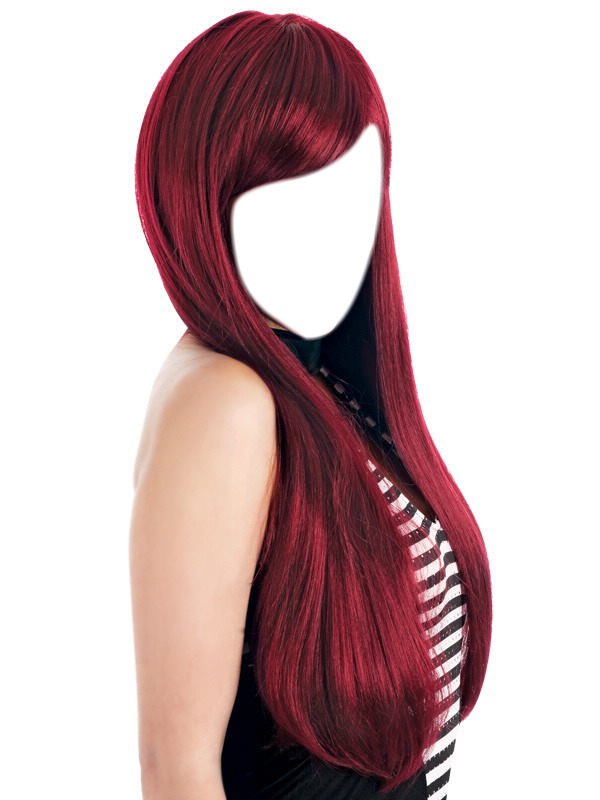 Hair red Fotomontáž