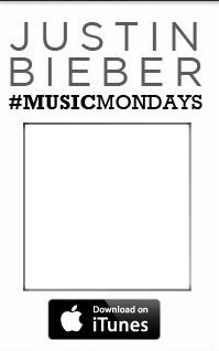 Justin Bieber #MusicMondays Fotomontāža
