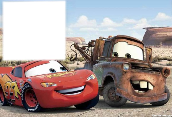 Cars y Mate Photomontage
