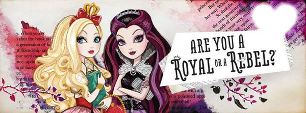 Ever After High Photo frame effect