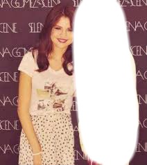 Selena Gomez et vous Photo frame effect
