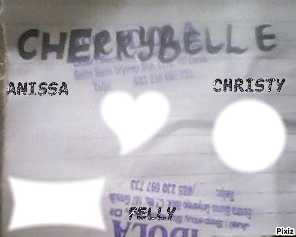 Cherrybelle Photomontage