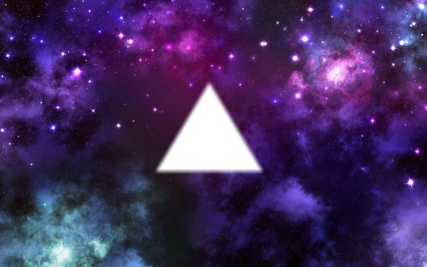 Triangle galaxy swag Montage photo