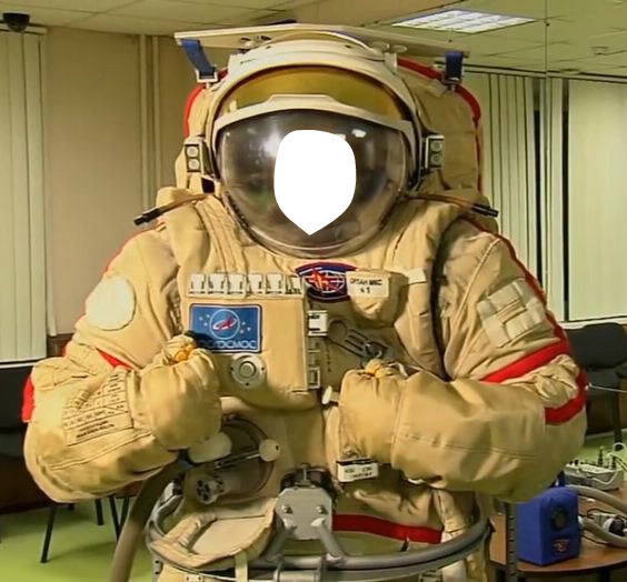 Astronaut Fotomontaža