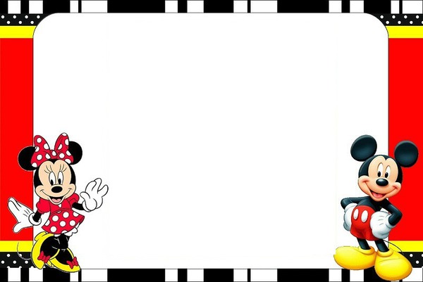 Minnie y Micky Fotomontaggio