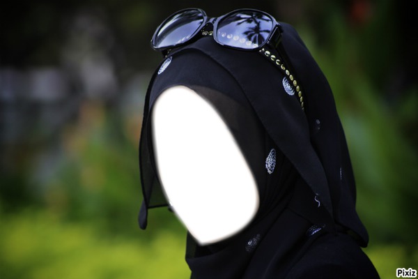 Hijab Face Fotomontāža