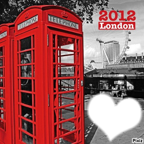 LONDon Fotomontage