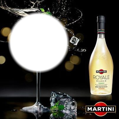 martini Fotomontaža