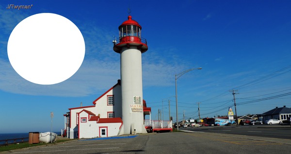 Phare de Matane Fotomontage