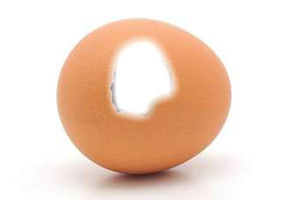 Egg Photo frame effect