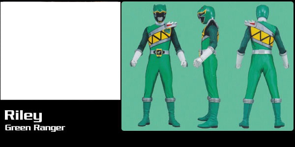 power rangers dino charge riley Fotomontage