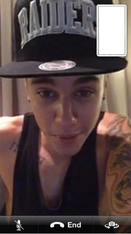 Face time Justin Bieber Montage photo