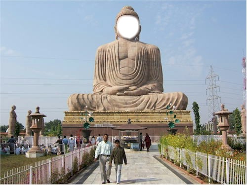 bouddha Fotomontage