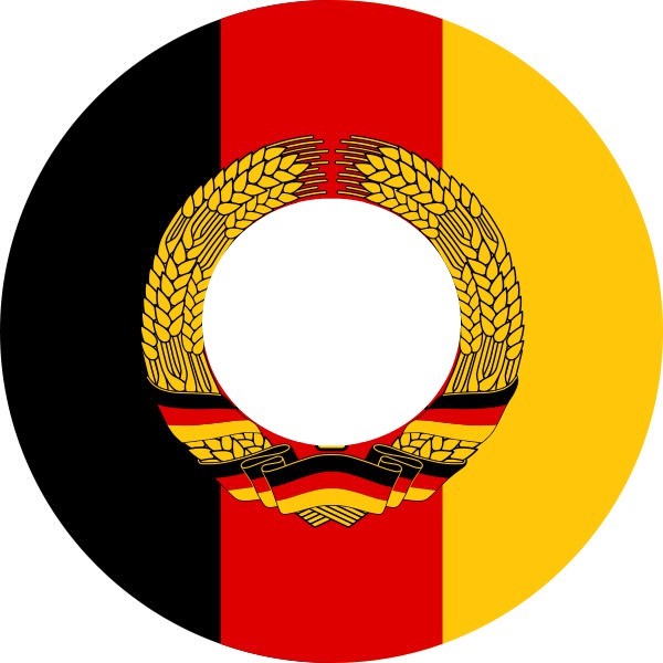 DDR NVA Fahne Fotomontasje