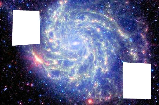 galaxy Fotomontažas
