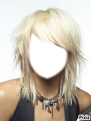 blonde Fotomontagem