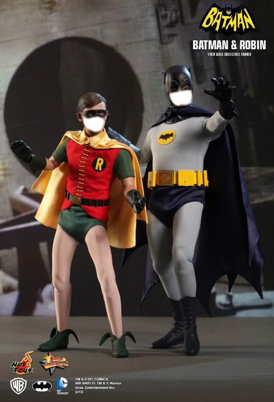 batman y robin tv series Photo frame effect