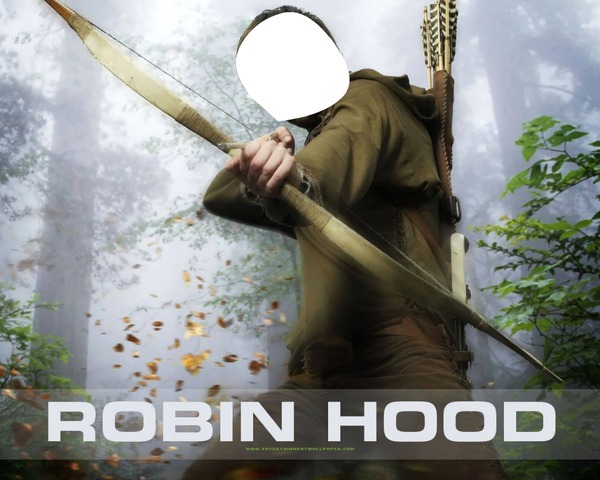 Robin Hood Фотомонтаж
