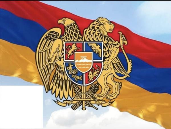 armenian flag Photomontage
