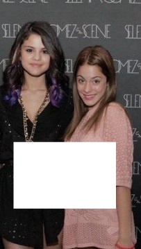 Selena Gomez en Martina Stoessel Fotomontage
