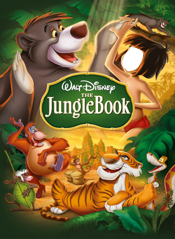 film livre de la jungle Fotomontāža
